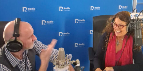 Monika Górska w audycja Nocne Rozmowy w Radiu Poznań