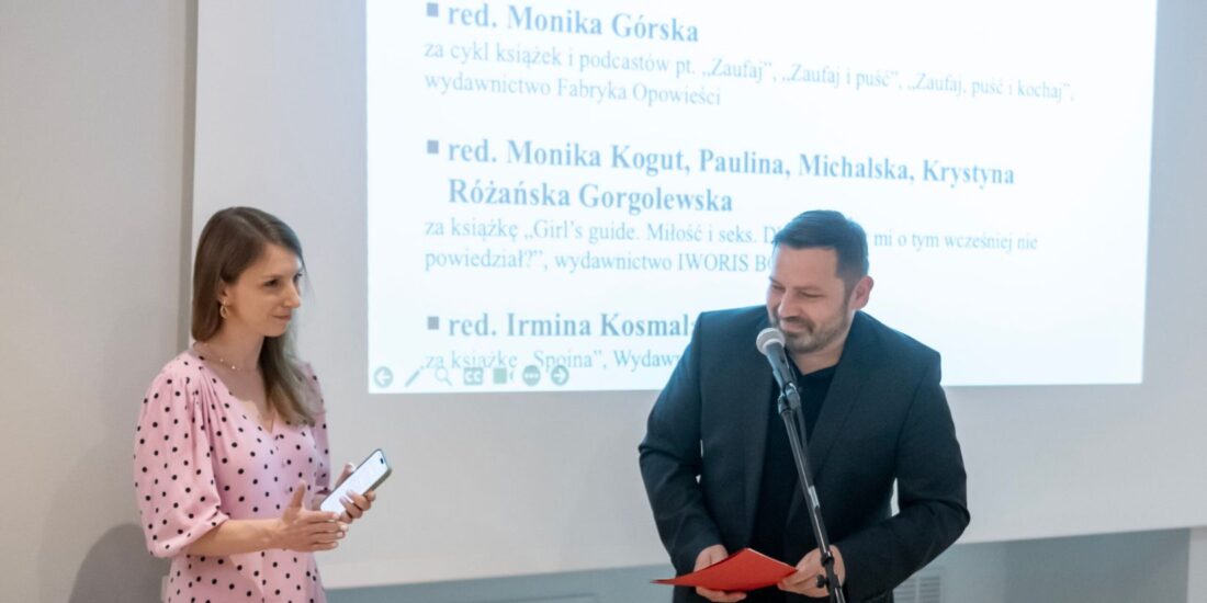 Laudacja na wręczneniu nagrody SDP dla Moniki Górskiej za Trylogię Zaufania blog